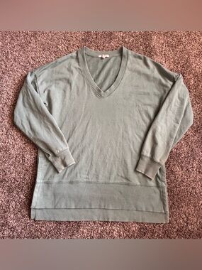 ZSupply Women’s XS Light Green Long Sleeve Shirt